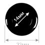 Датчик парктроника PARKMASTER 24U-4-A-Silver серебренный, 4 шт.